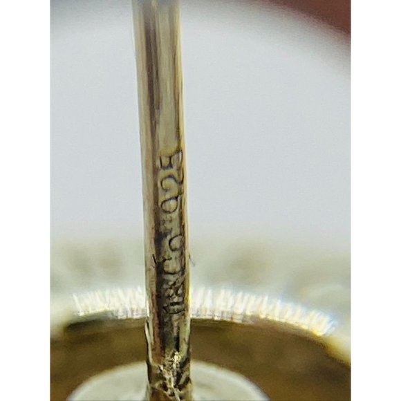 Tiffany & Co. Etoile Ball Earrings Sterling 18K Gold Tourmaline Sapphire Peridot - Picture 11 of 11